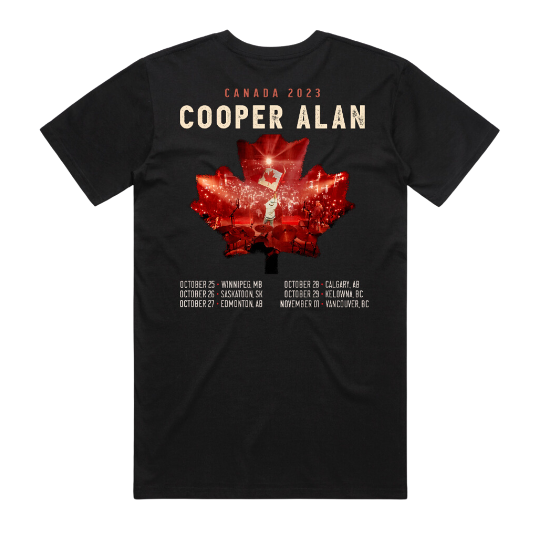 Cooper Alan Canada 2023 Tour Tee