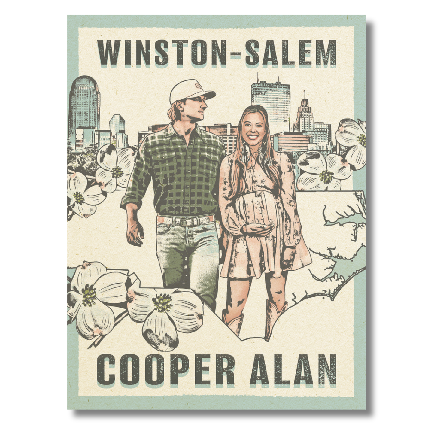 LIMITED EDITION Winston-Salem Poster