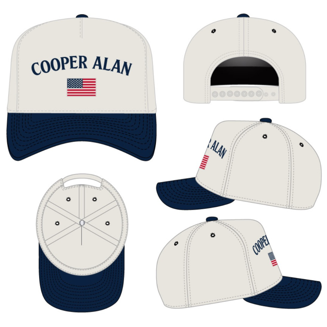 Cooper Alan Flag Hat