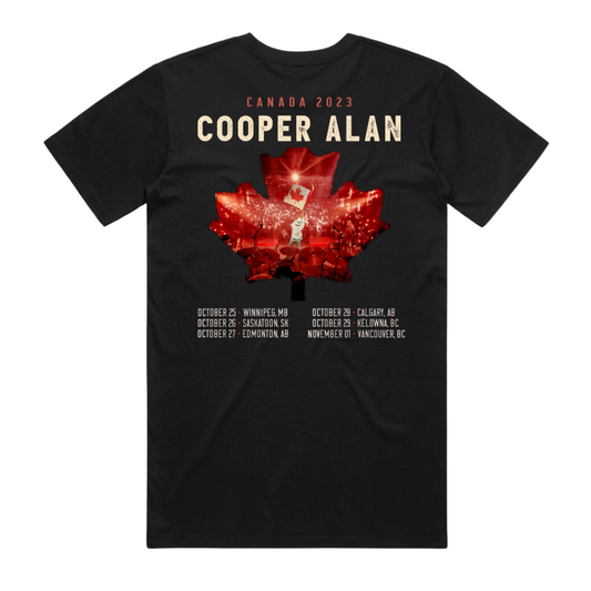 Cooper Alan Canada 2023 Tour Tee