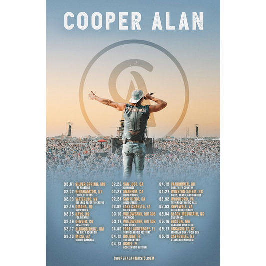 Spring 2024 Tour Poster